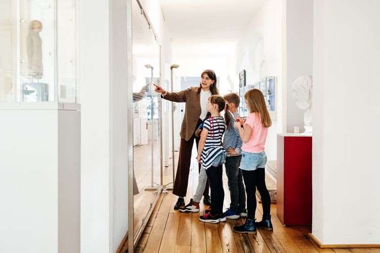 Führung für Kinder im Antikenmuseum, Foto: feinesbild