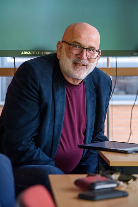 zur Vergrößerungsansicht des Bildes: Michael Walter talking about Donizetti in Vienna ((Universität Leipzig, GWZ)